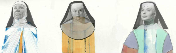 nuns wear collection sketch